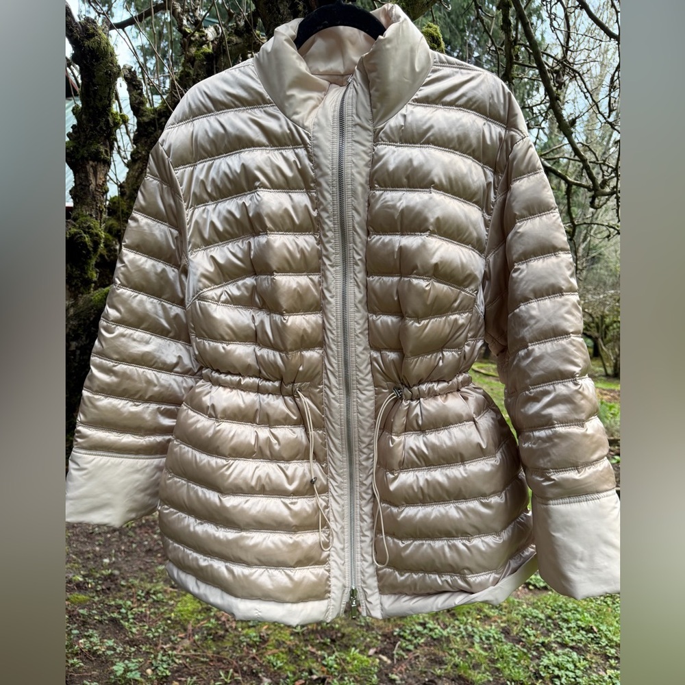 Laffayette 148 reversible down puffer jacket XL - Picture 3 of 9